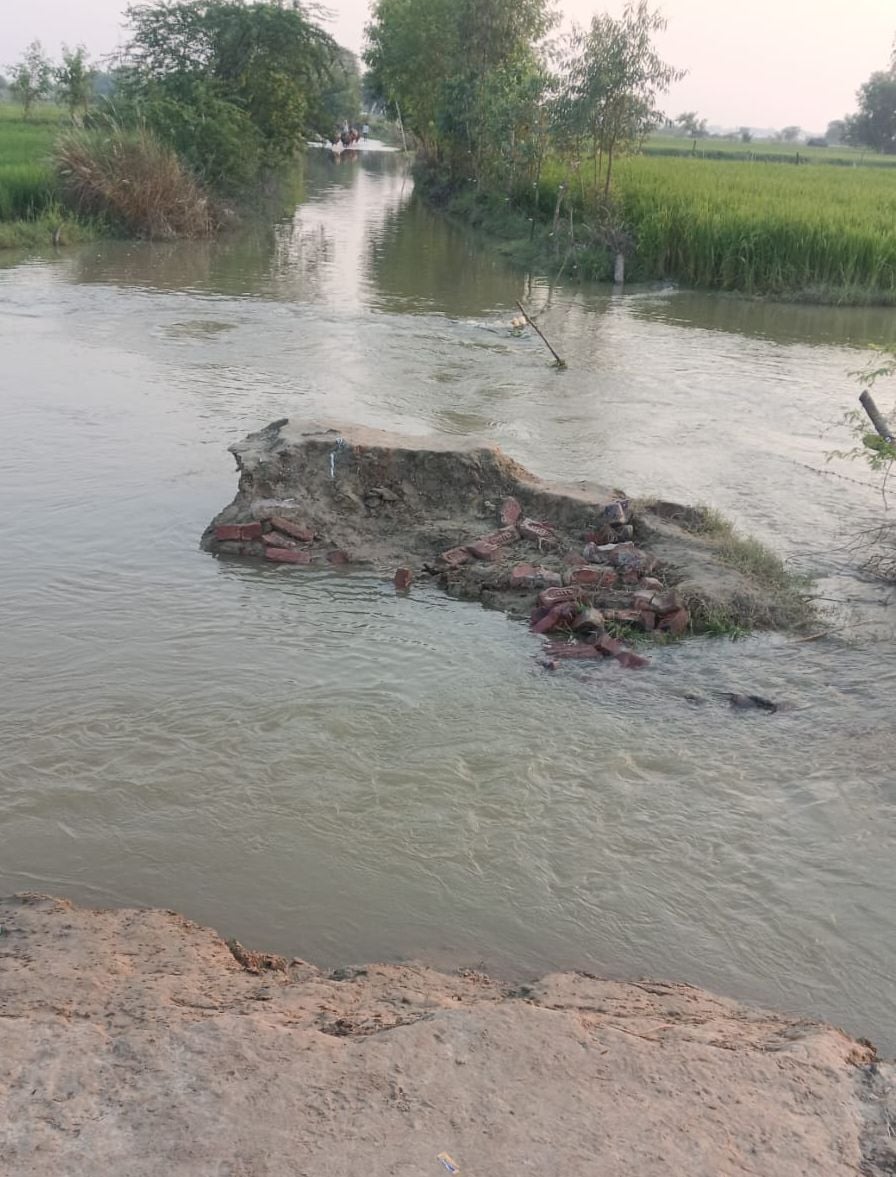 Raebareli News: गंगा का जलस्तर बढ़ा, कटरी में अवागमन प्रभावित