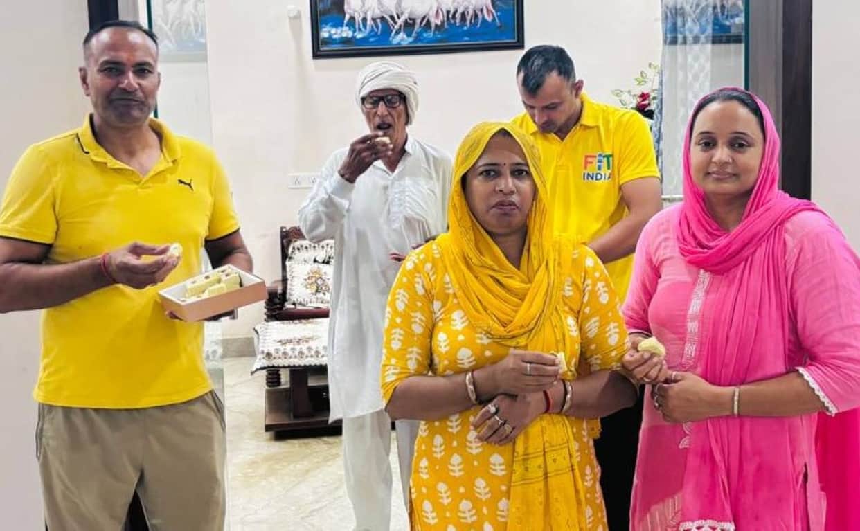 Father sells milk; son Nitesh wins silver at the Asian Games.