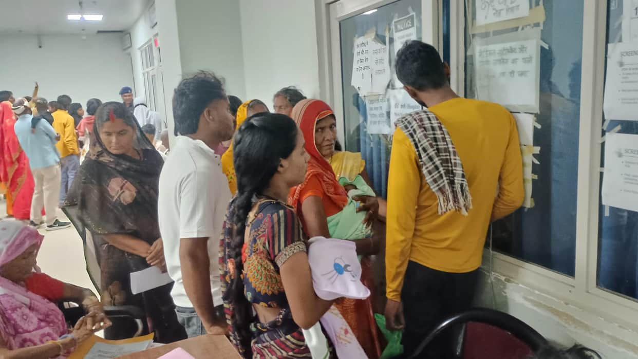 Two-three newborns suffering from ROP reaching medical college every week.