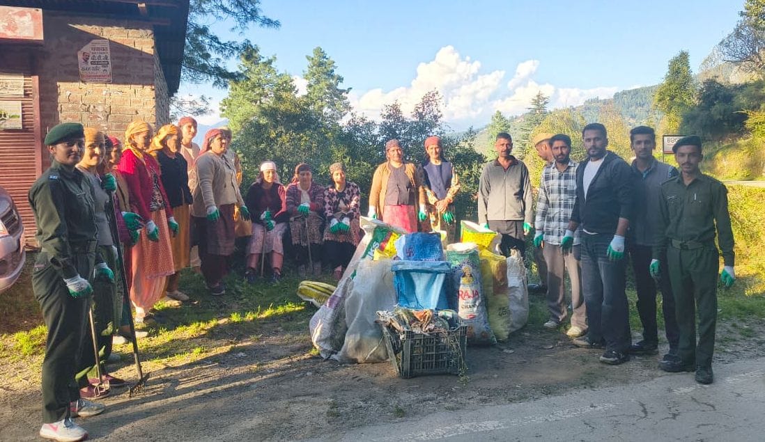 Women and the Forest Department spark a movement for cleanliness in Kotgarh