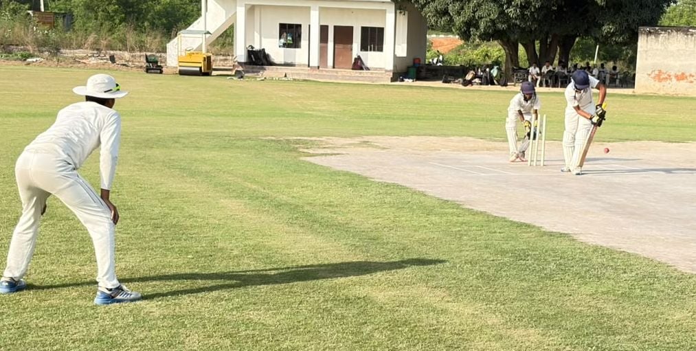 LN Sports Academy won the cricket match by seven wickets.