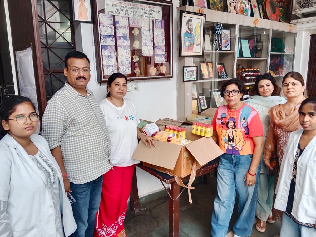 Lucknow News: मदद पाकर अक्षम बच्चों के चेहरे खिले