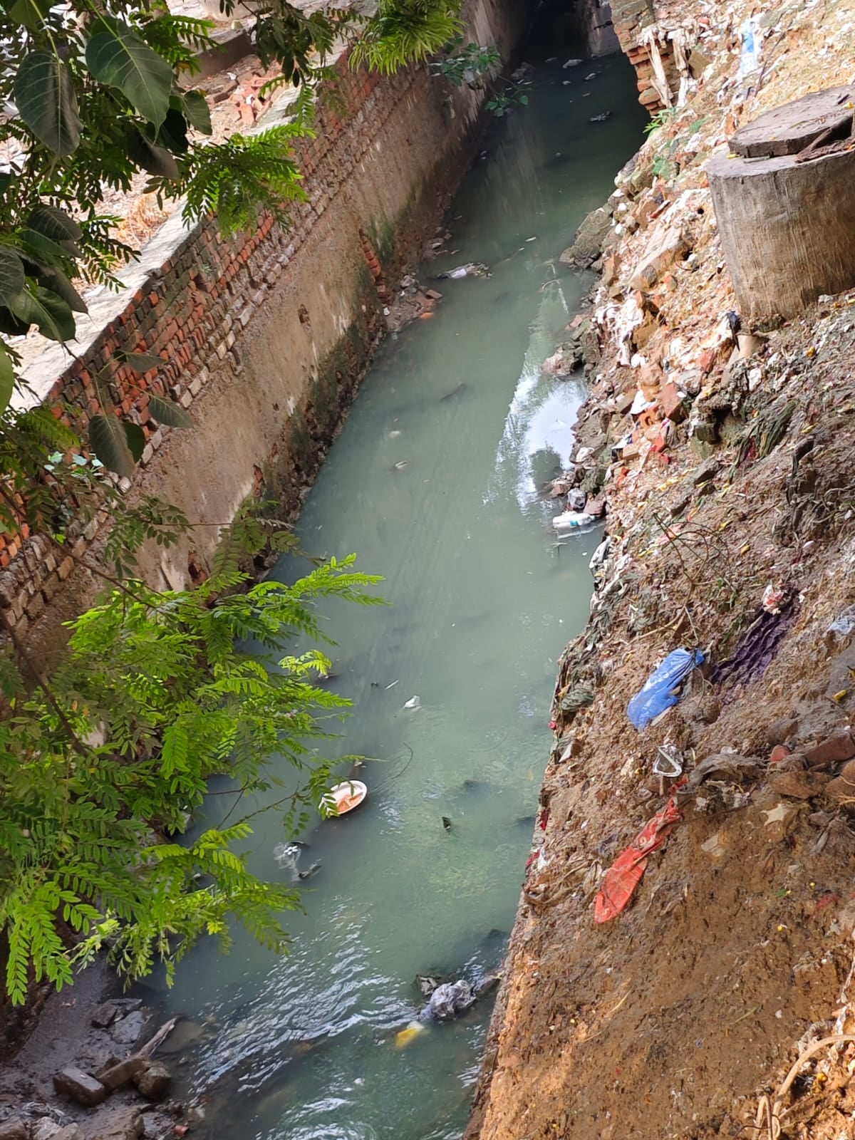 Noida News: खुले नाले से परेशान फ्यूजन होम्स के निवासी
