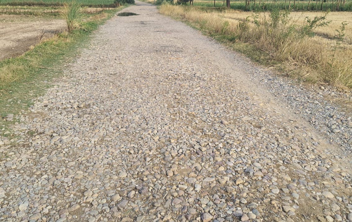 Road in bad shape for three decades, life miserable in potholes