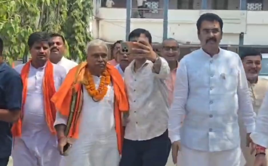 Bihar News :Sarvesh Kumar from BJP, Dr Ghanshyam Rai JDU, Dr Madan Mohan Jha Congress filed  nomination papers
