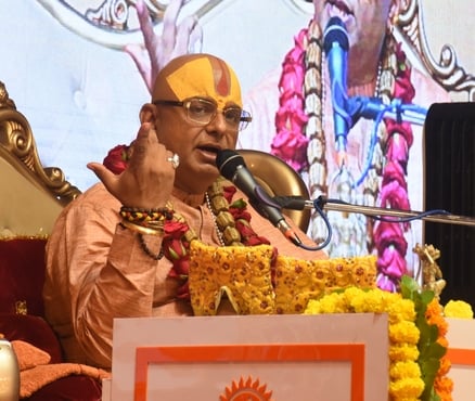 परमात्मा की कृपा से संपत्ति नहीं, सत्संग मिलता है : विष्णु दास