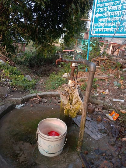 डाडासीबा के कस्बा जागीर में कई दिनों से नलों में नहीं आया पानी। संवाद