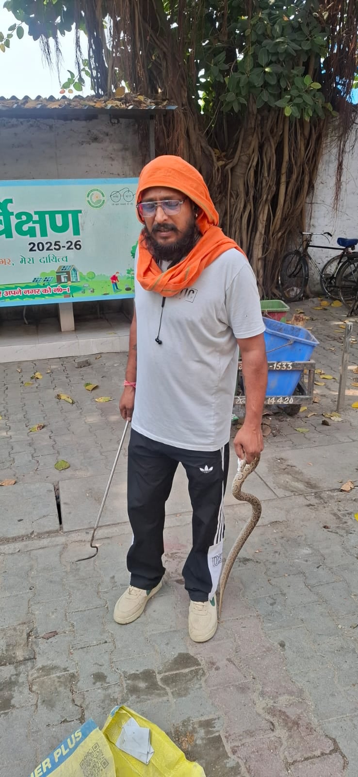 Meerut News: व्यापारी के घर में निकला वाइपर, मची अफरा-तफरी