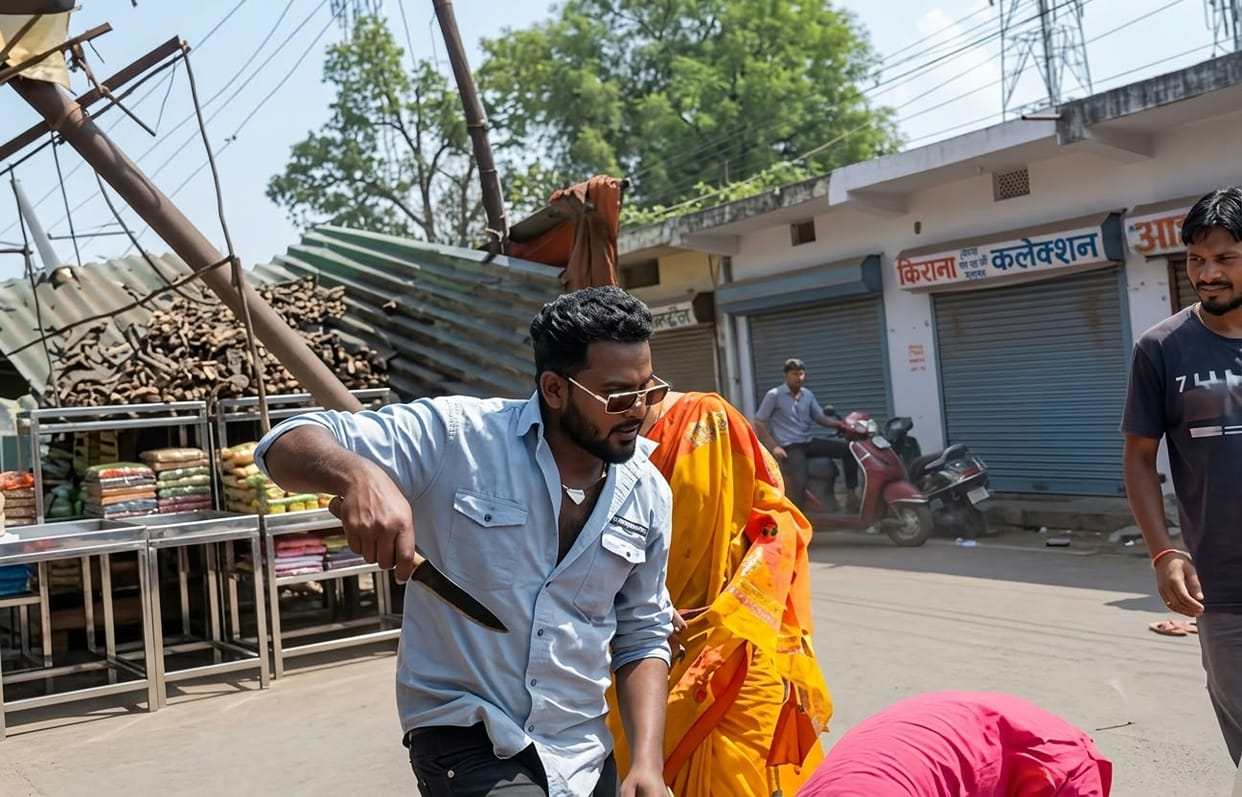 Two arrested for open brawl and stabbing involving transgender and father-son duo in Deepka,