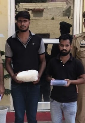 Ghazipur News: झारखंड से हेरोइन लाकर खरीद-बिक्री कर रहे दो आरोपी गिरफ्तार