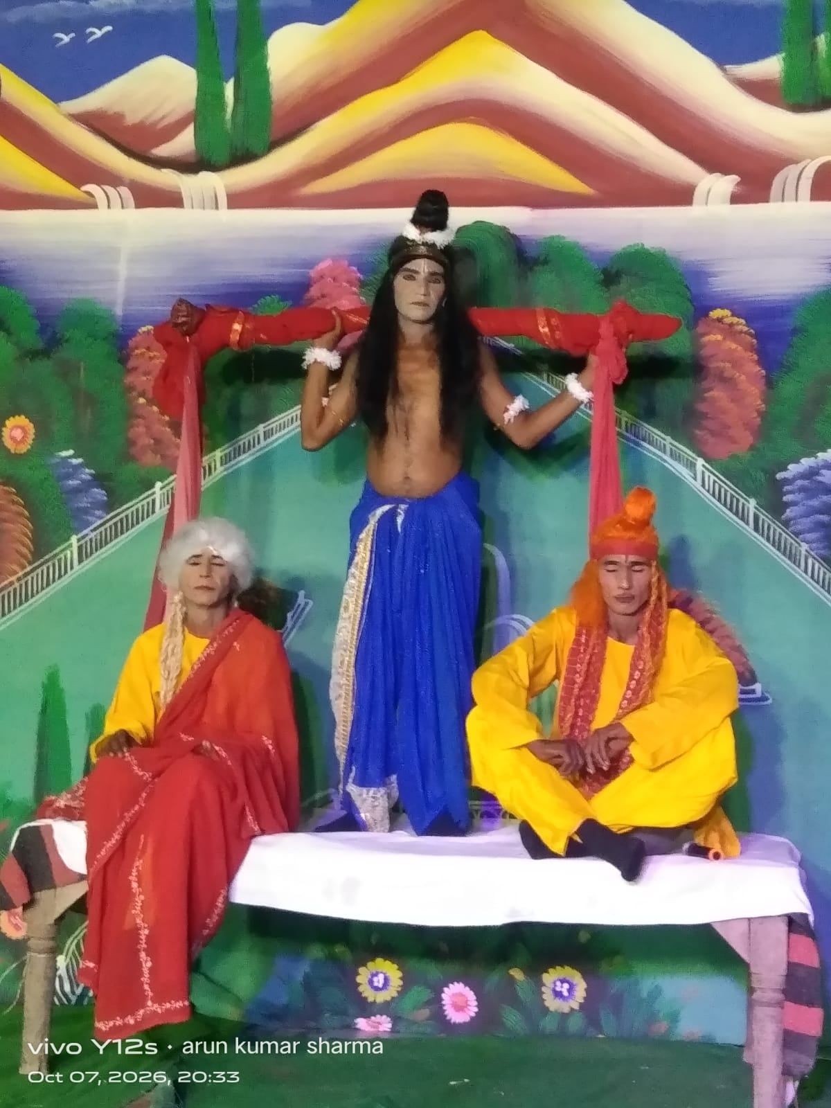 Meerut News: माछरा रामलीला में श्रवण कथा और श्रीराम जन्म का मंचन