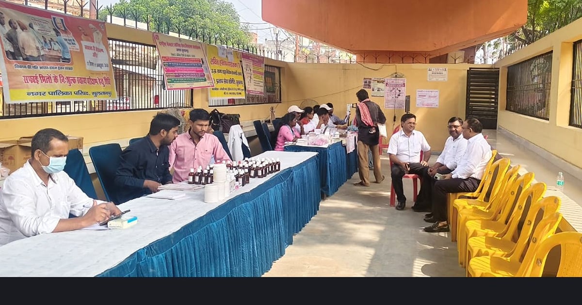 Sultanpur News: शाहगंज चौराहे से हटे श्रमिक, दरियापुर फ्लाईओवर के नीचे लगा सेवा शिविर