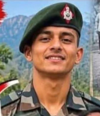 अग्निवीर अमन का सैन्य सम्मान के साथ अंतिम संस्कार