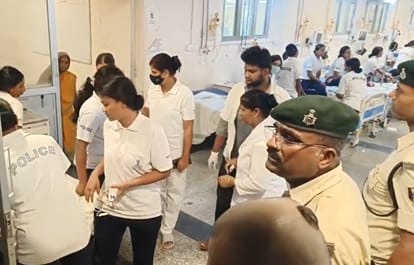 डीएमसीच में इलाज करवाते जवान