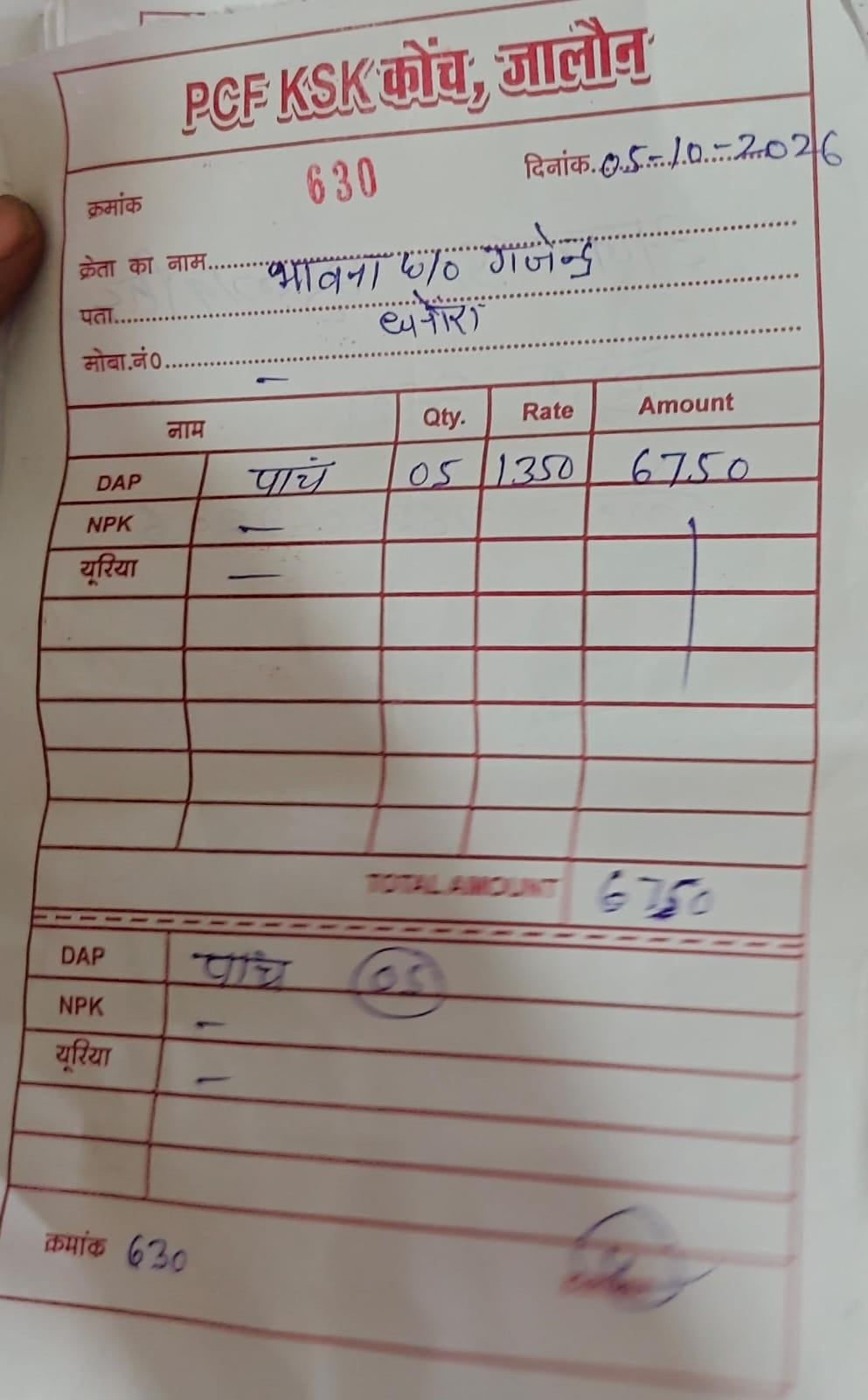 Jalaun News: पीसीएफ पर फर्जी रसीदों से डीएपी लेने का प्रयास