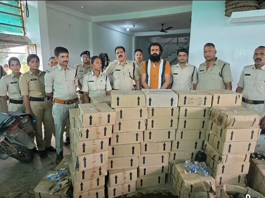 Sehore: Crackdown on Liquor Mafia, 67 Cases Hidden in House Seized; Excise Raid Sparks Stir