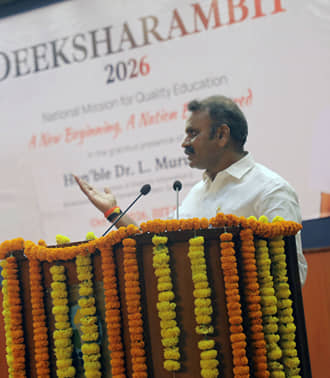 It is not just about seeking jobs, but also providing them: Dr. L. Murugan