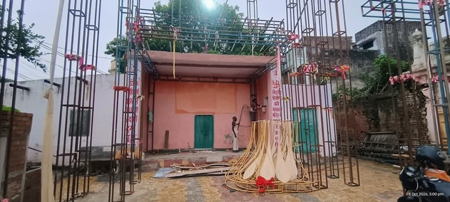 Basti News: नवरात्र 10 दिन के, हाथी पर आएंगी मां जगदंबा