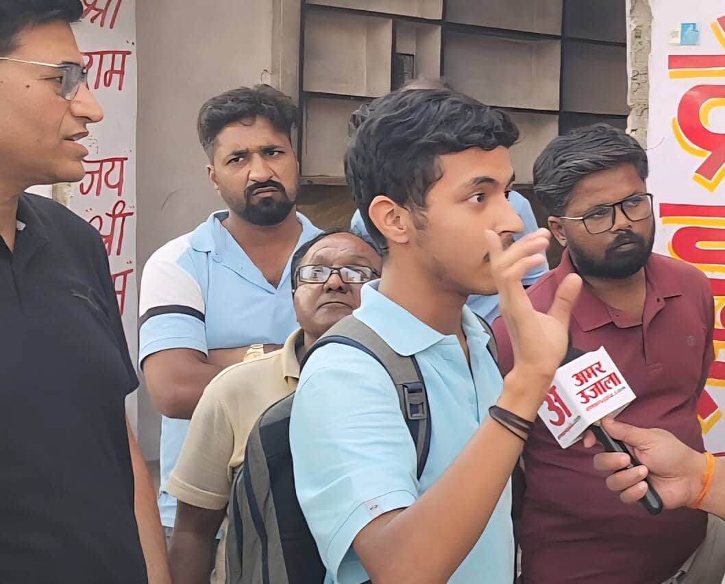 न्यू सांगानेर रोड के पीड़ित व्यापारी एवं उनके परिवार