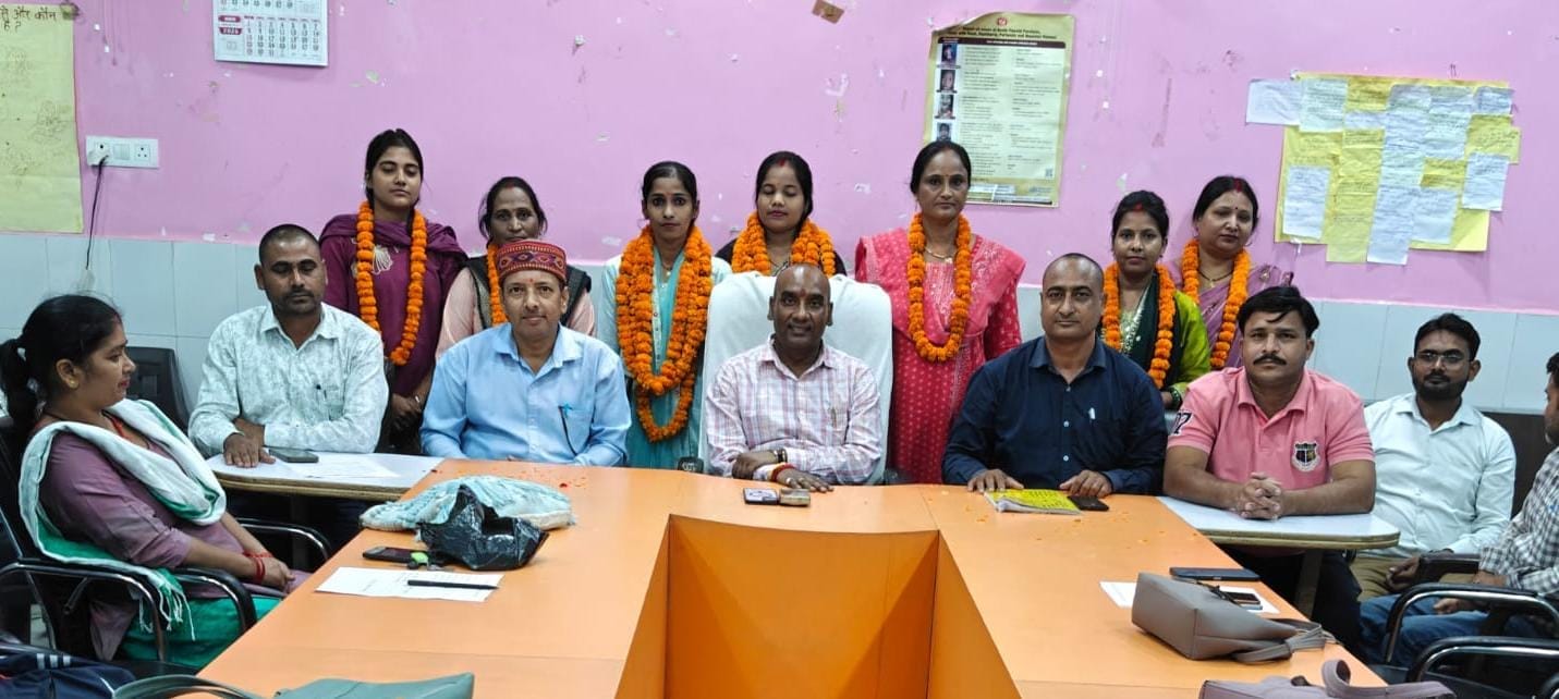 संविदा एएनएम संघ की नई कार्यकारिणी गठित