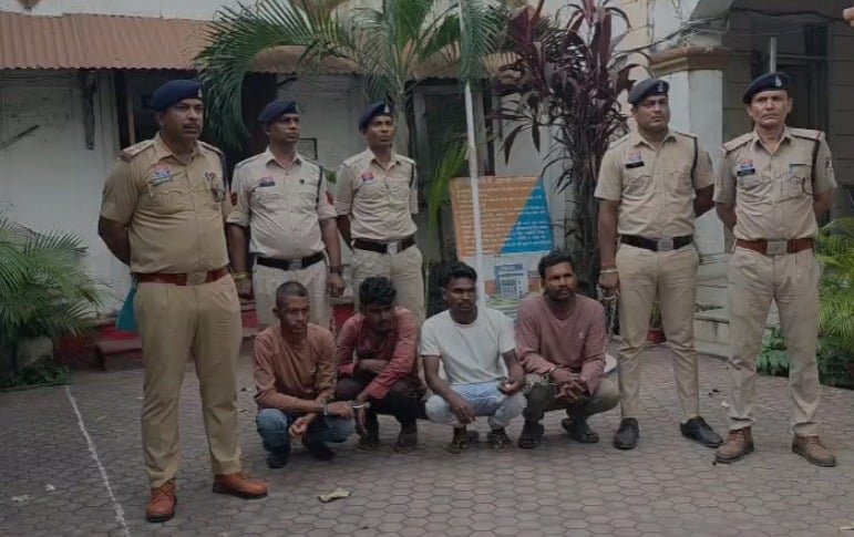 अपहरण मामले में 4 आरोपी गिरफ्तार