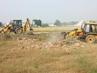 The DTP demolished two colonies, 10 DPCs, and roads spread across eight acres.