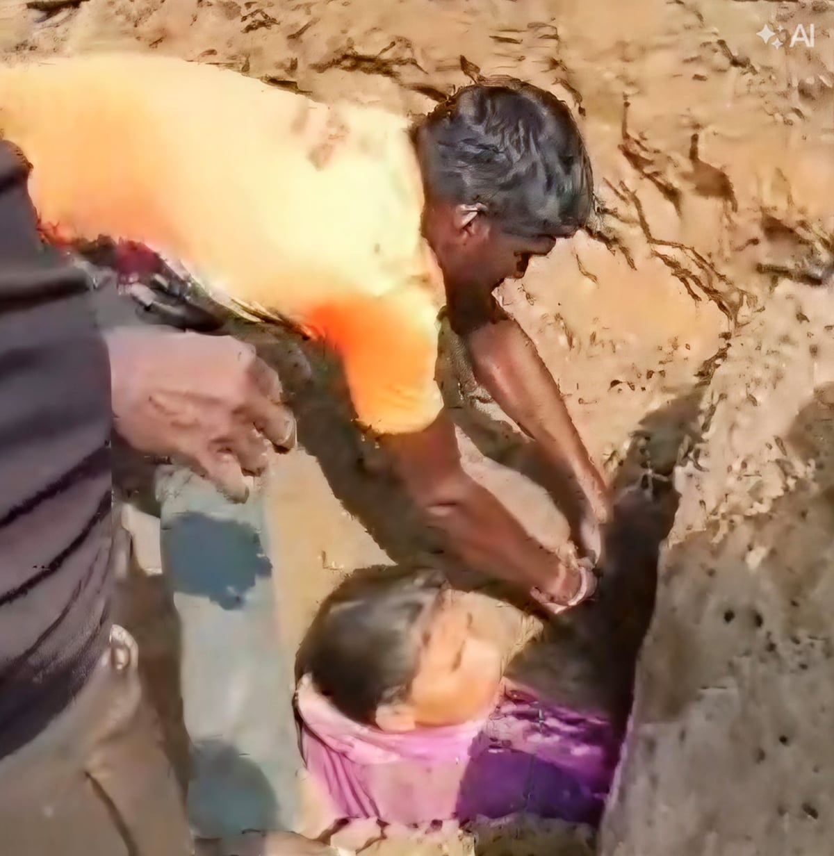 Mahoba News: चचेरी बहनों पर ढहा टीला, ग्रामीणों ने बचाया