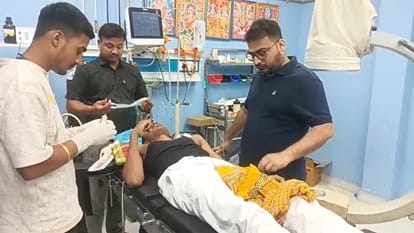 इलाजरत छात्र