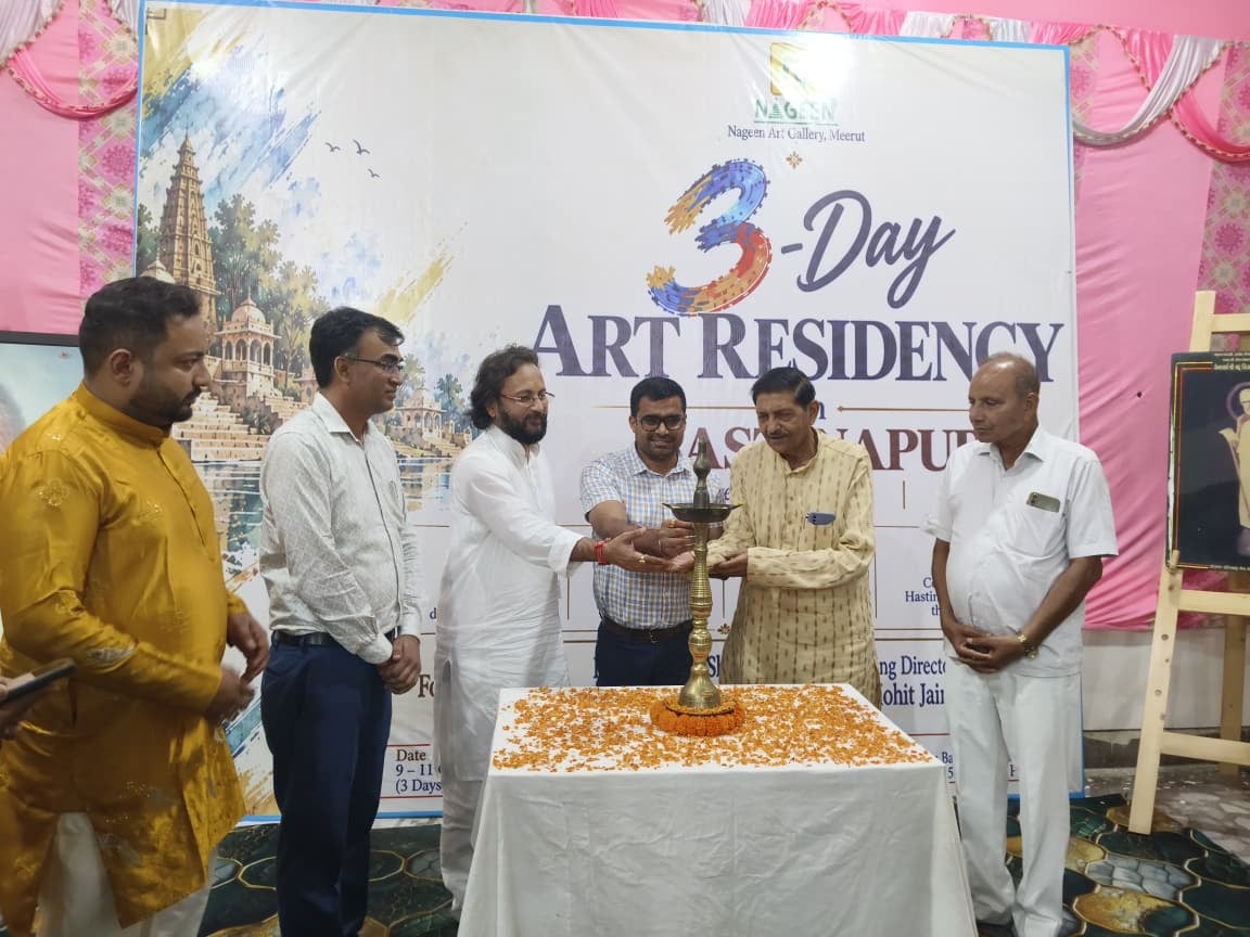 Meerut News: उतरेगी हस्तिनापुर की विरासत उकेरेंगे कलाकार