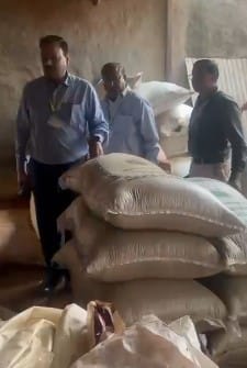 Factory manufacturing adulterated spices busted; 3,759 kg of material seized