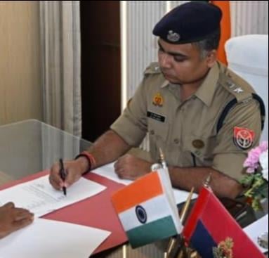 Ballia News: डॉ. ईरज राजा ने संभाला बलिया एसपी का कार्यभार
