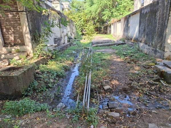 Lalitpur News: सरकारी कॉलोनियों में ही गंदगी व जलभराव