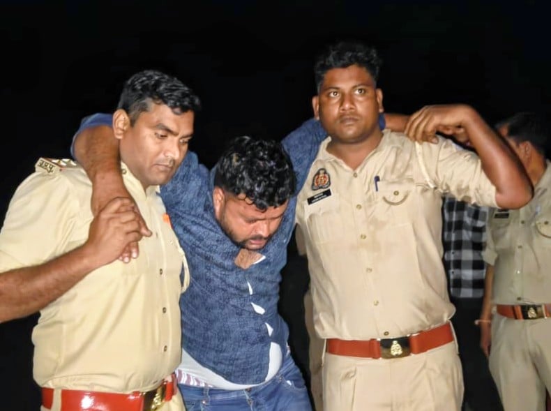 Meerut News: मुठभेड़ में हत्या-लूट का आरोपी घायल, गिरफ्तार