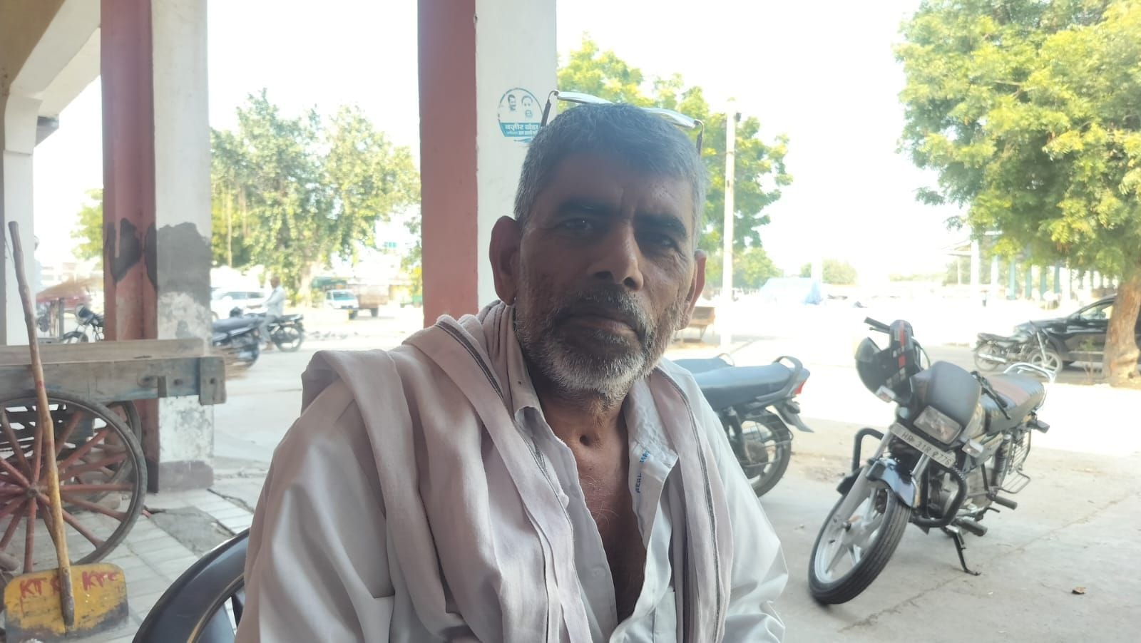 12जेएनडी21: शीशराम किसान।