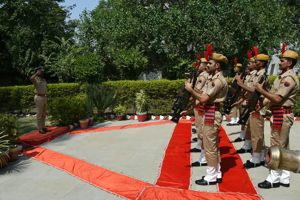 Passing out parade of 509 trainee constables,