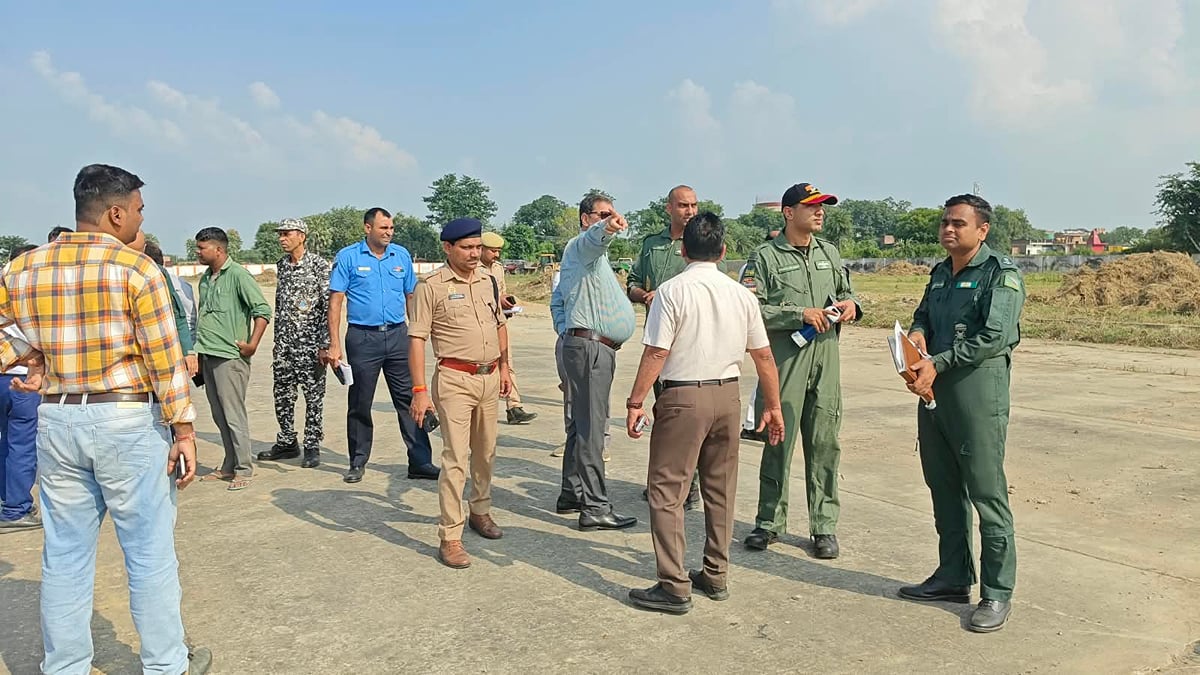Ghazipur News: अंधऊ में 150 पुलिसकर्मी संभालेंगे सुरक्षा, ढाई किमी का दायरा नो फ्लाइंग जोन