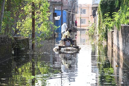Floodwaters recede but quagmire of hardships remains
