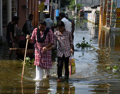 Floodwaters recede but quagmire of hardships remains