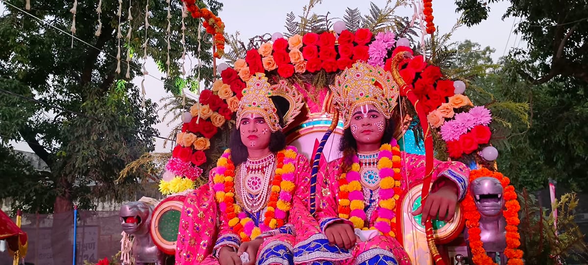 Meerut News: हस्तिनापुर में धूमधाम से निकली श्रीराम बरात, विवाह रस्में संपन्न