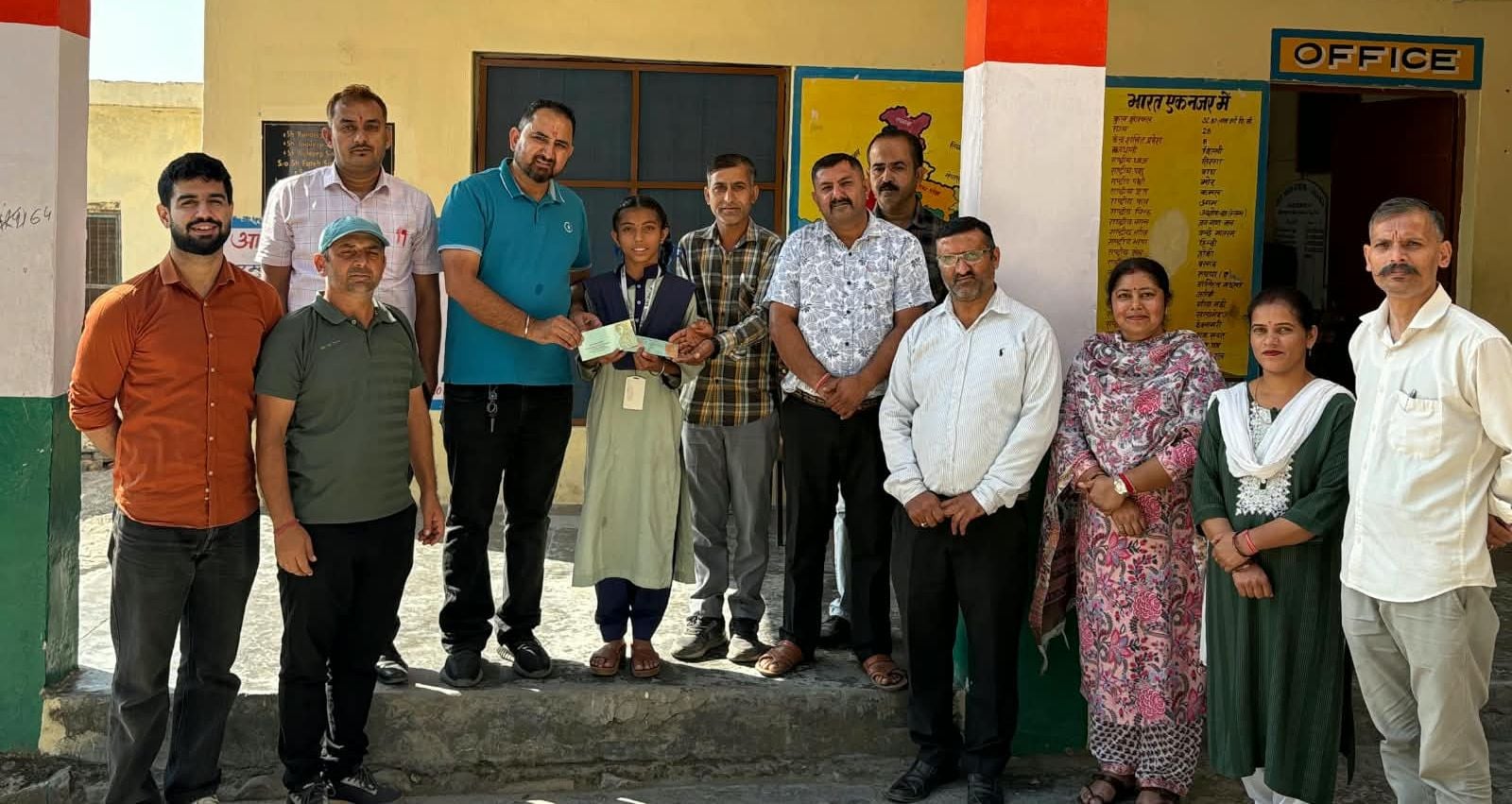 vani stood first in state kusti pratiyogita