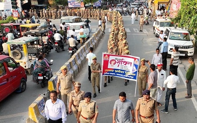 Shahjahanpur News: जागरूकता रैली निकाल महिलाओं को सुरक्षा व स्वावलंबन का दिया संदेश