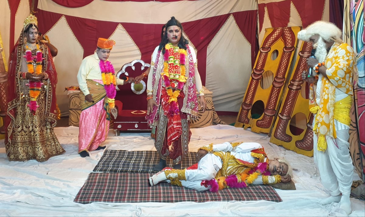 Shamli News: राम वनवास और भरत मिलाप की लीला देख भावुक हुए दर्शक