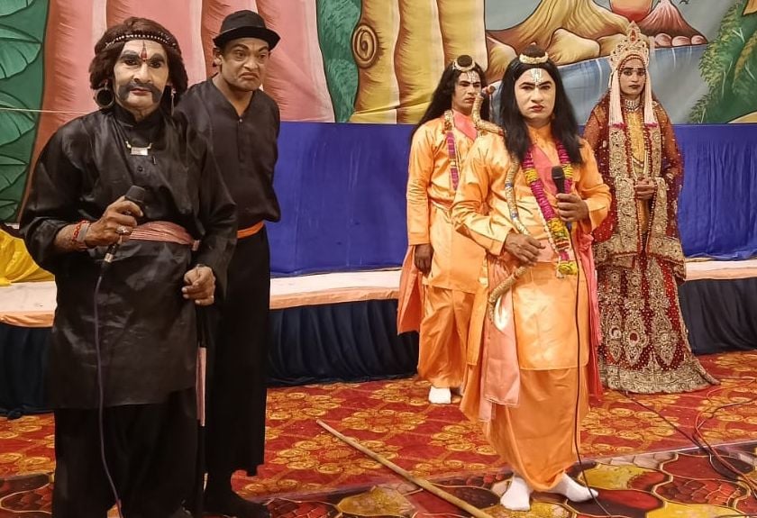 Kanpur News: राम, सीता का वन गमन देख दर्शकों की छलक आए आंसू