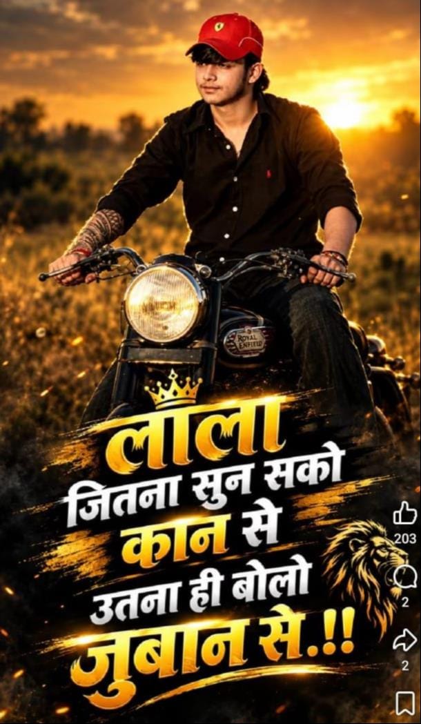 इनामी सत्यम के नाम से सोशल मीडिया पर शेयर की गई पोस्ट। सोशल मीडिया