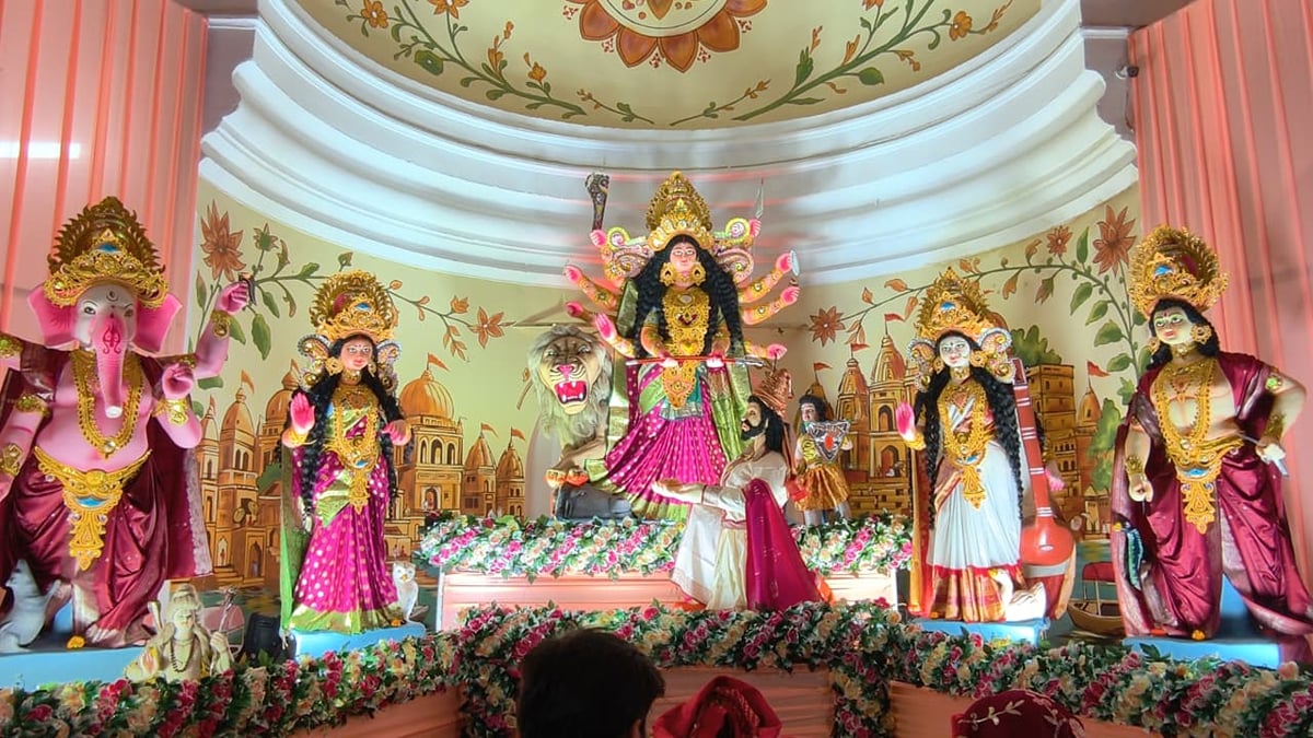 Varanasi News: मच्छोदरी में दिखेगी आठवीं सदी की भव्यता, कर्नाटक के ऐहोल मंदिर की तर्ज पर सजा मां दुर्गा का दरबार