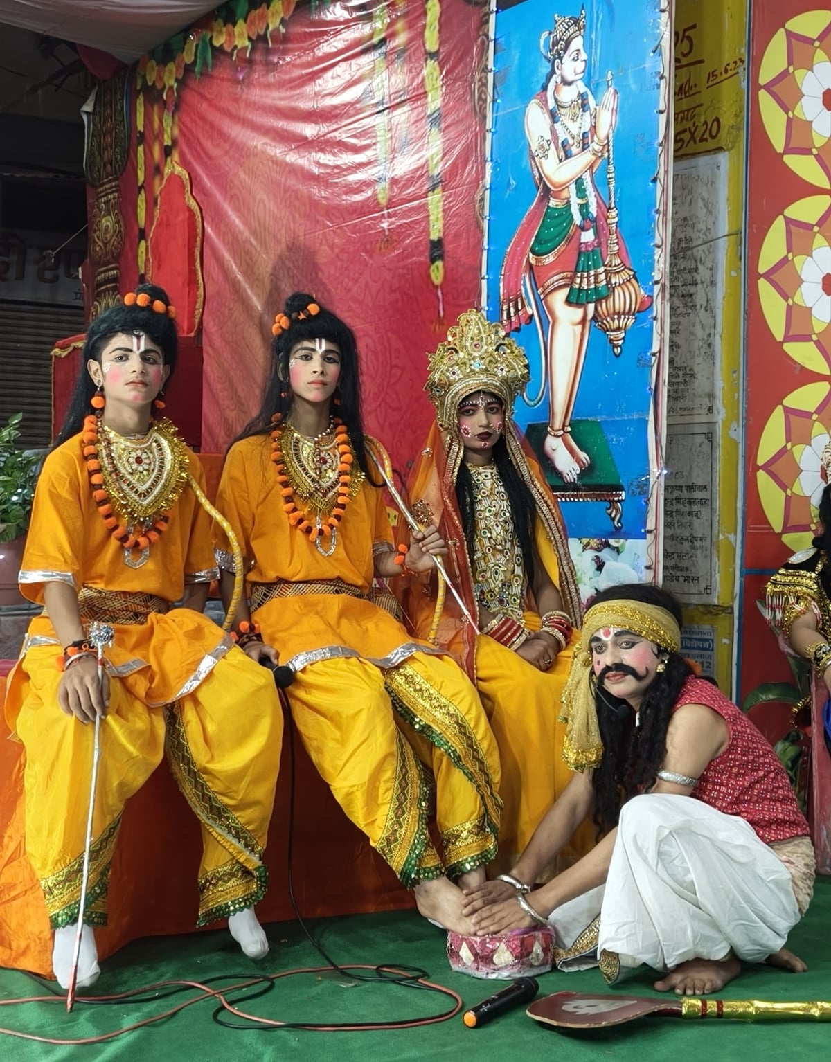 Lalitpur News: श्रीराम-केवट संवाद की लीला ने मन मोहा, दशरथ मरण पर नम हुईं आंखें