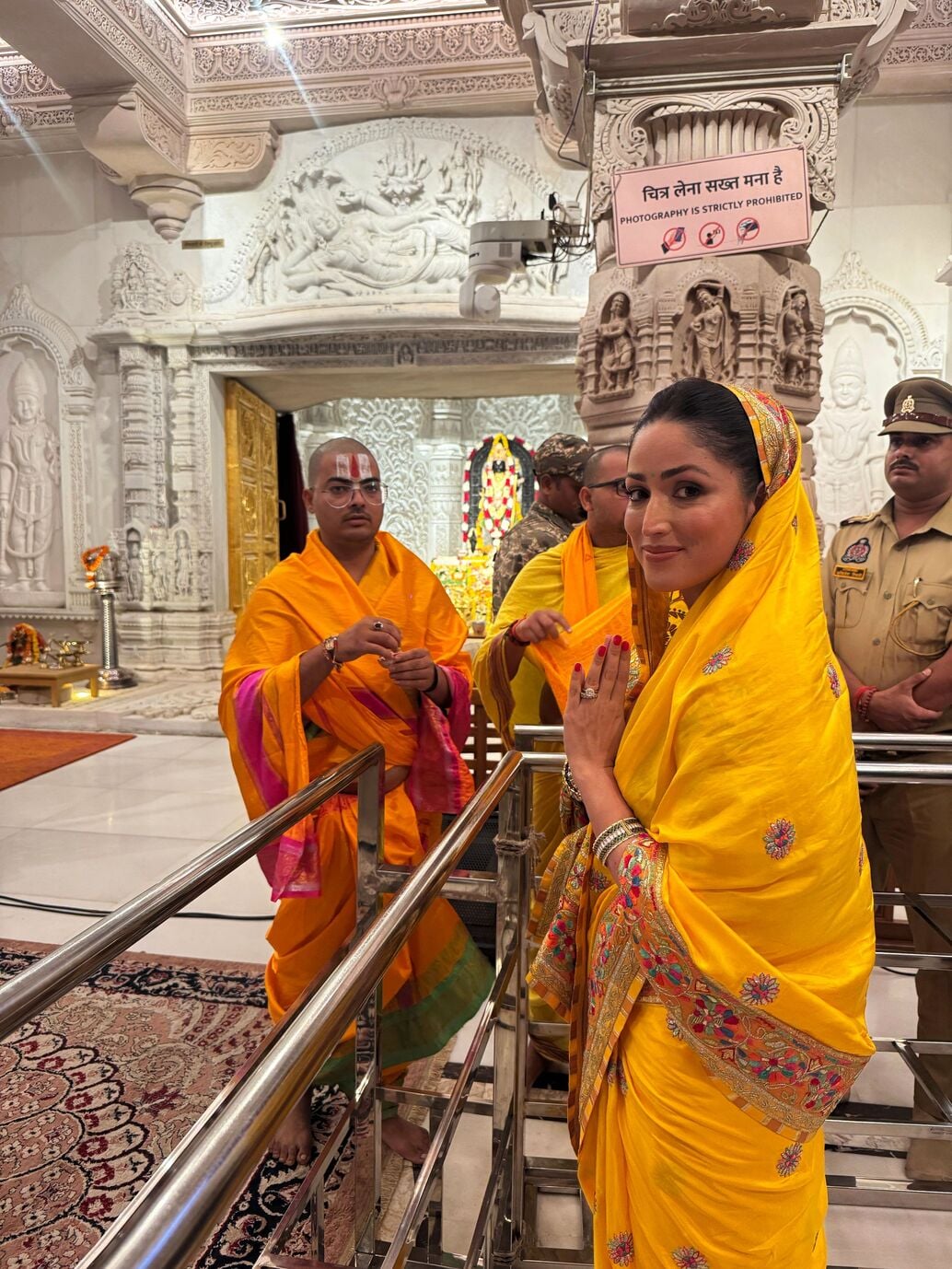 Yami Gautam gets emotional after visiting Ram Lalla
