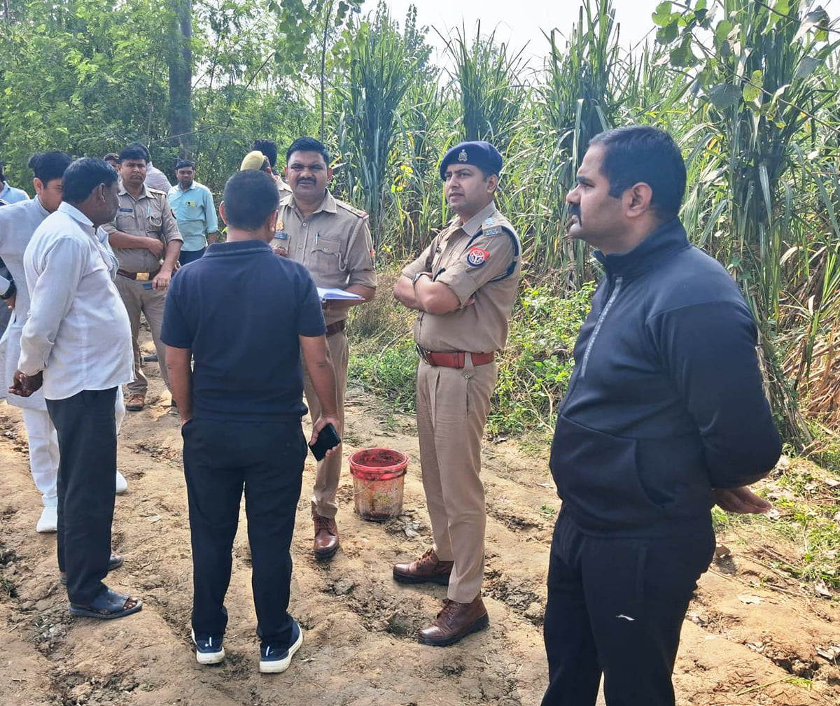 Hapur News: तीन दिन से लापता युवक का खेत में मिला शव