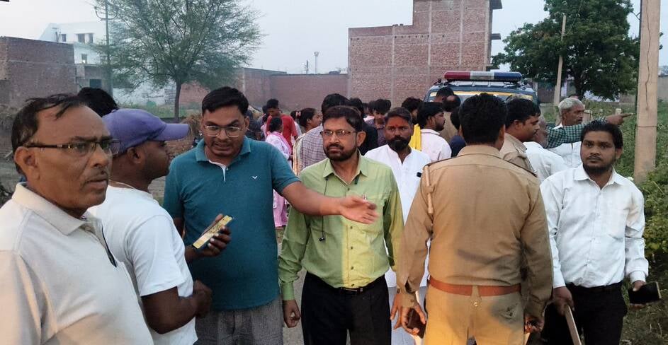 Hathras News: तमना गढ़ी के खेतों की बाढ़ में आया करंट, 12 बंदर व एक कुत्ते की मौत