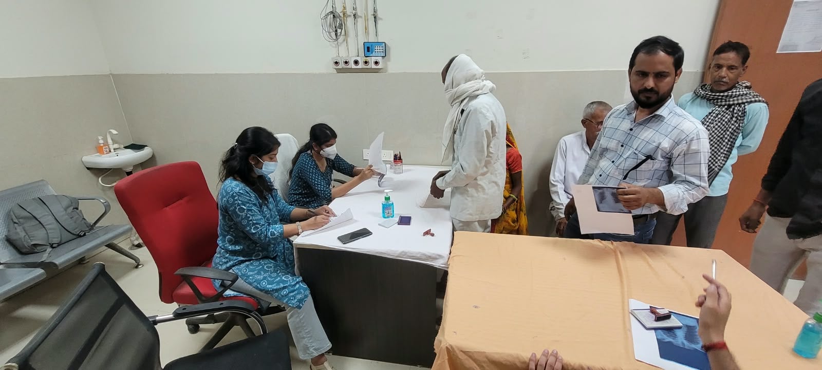 The impact of dust on the lungs; treatment provided to patients with respiratory issues and asthma.